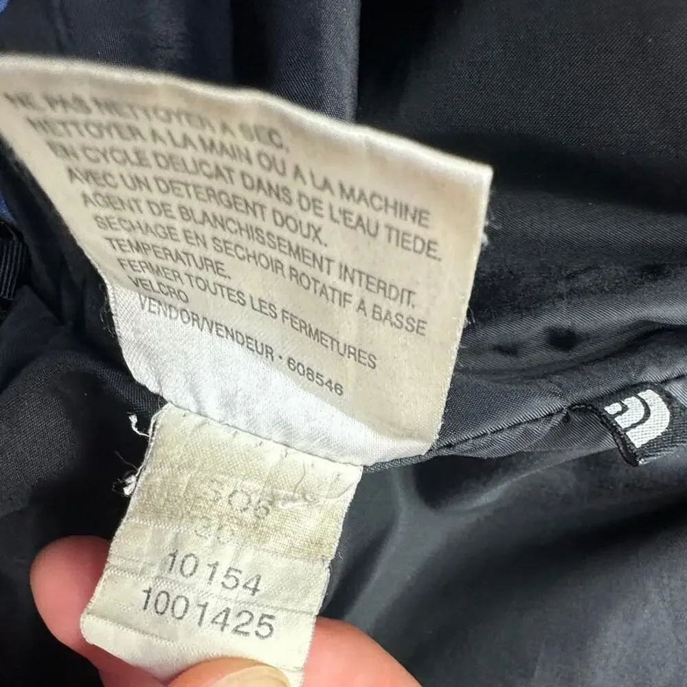 Vintage 2006 The North Face Mountain Hyvent Parka Jacket Mens Large Blue Hooded